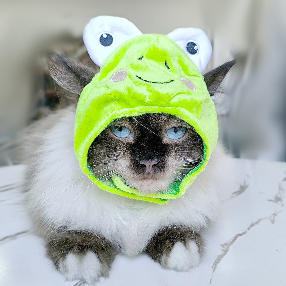 Cute Sunflower Pet Hat – Funny Cat & Dog Headgear