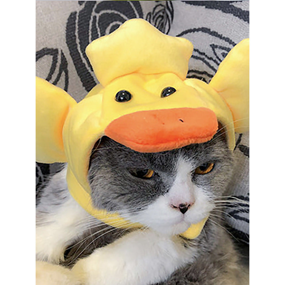 Cute Sunflower Pet Hat – Funny Cat & Dog Headgear