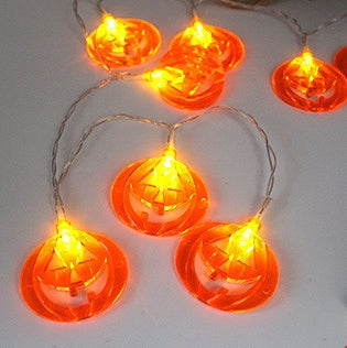 LED Pumpkin String Lights Halloween Fairy Lights Indoor Outdoor