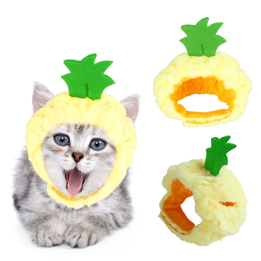 Cute Sunflower Pet Hat – Funny Cat & Dog Headgear