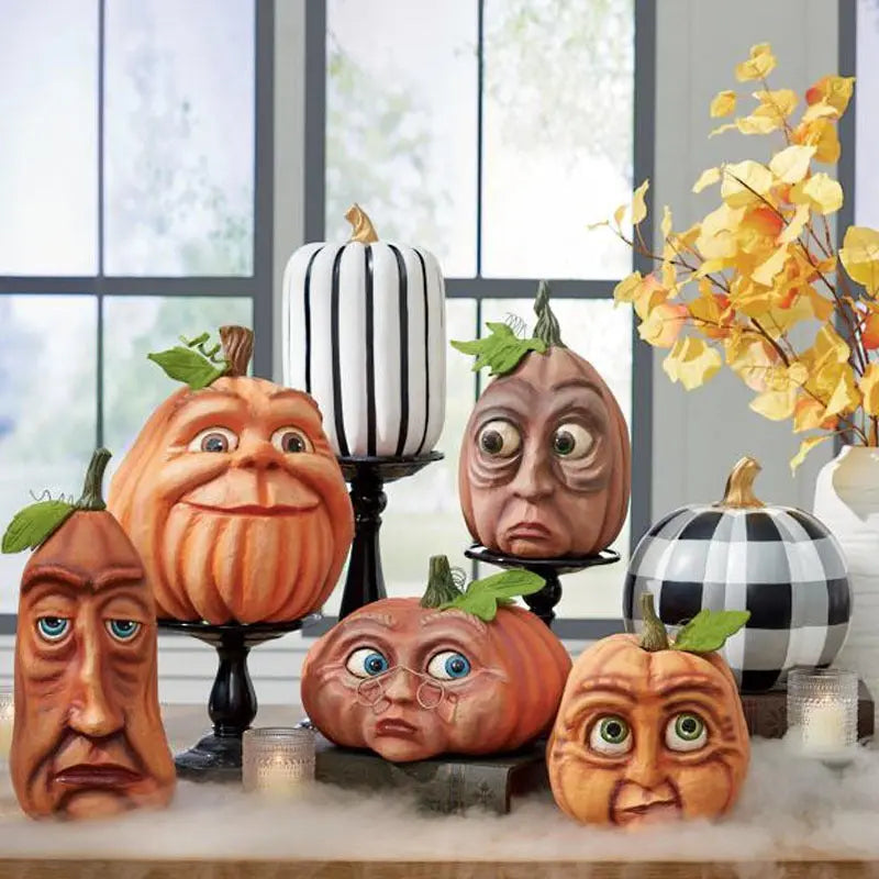 Halloween Pumpkin Decoration Combo – 6 Piece Venue & Garden Props