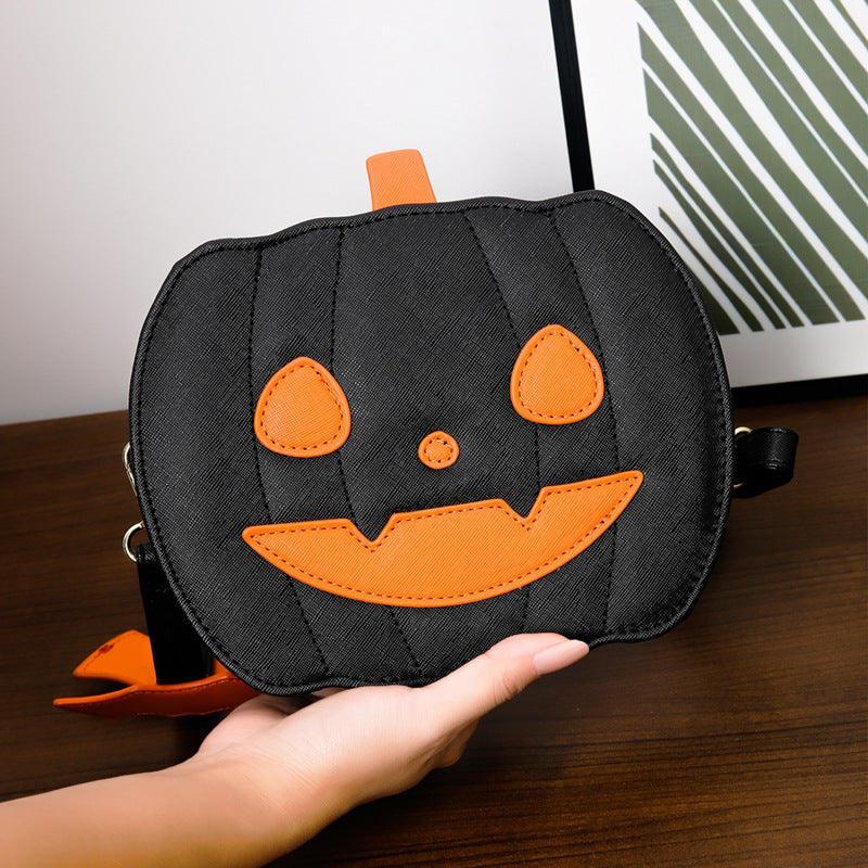 Halloween Bags Funny Pumpkin | Cartoon Shoulder Bag