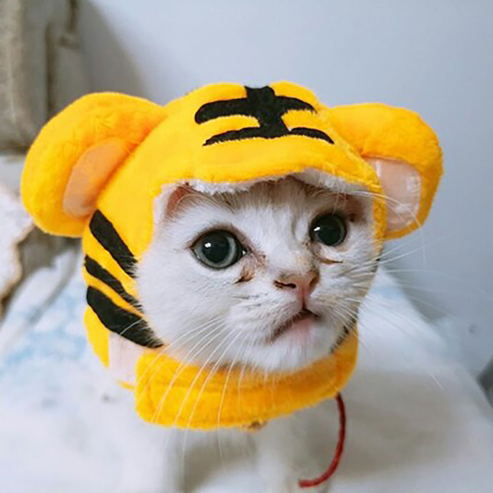 Cute Sunflower Pet Hat – Funny Cat & Dog Headgear