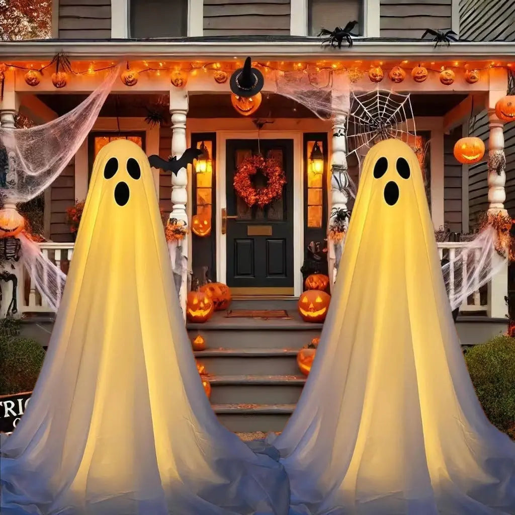 Front Porch Yard Ghost | Halloween Outdoor Decoration