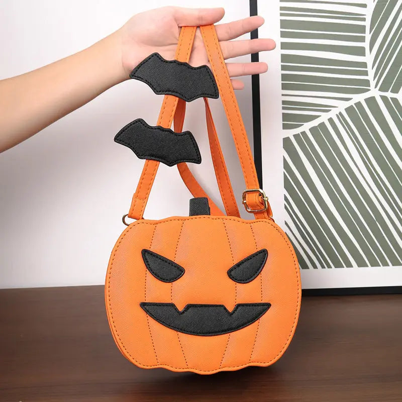 Halloween Bags Funny Pumpkin | Cartoon Shoulder Bag