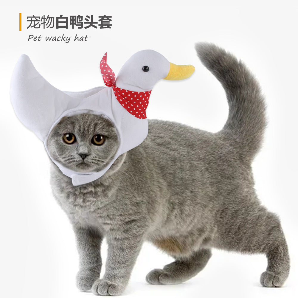 Cute Sunflower Pet Hat – Funny Cat & Dog Headgear